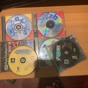 5 Playstation games lot